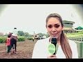 Karen Schwarz recordó sus inicios como reportera en el Hipódromo de Monterrico