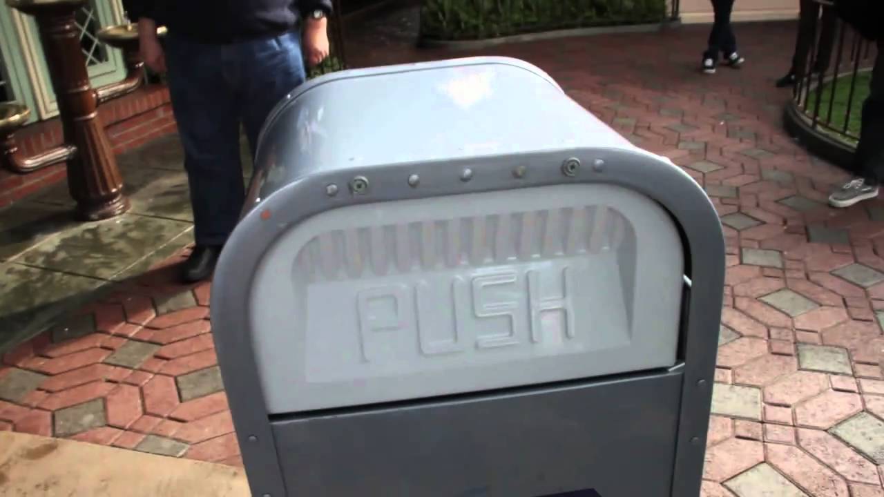 Push, the Talking Trash Can, Disneyland YouTube