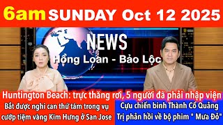 Oct 12, 2025 Năm Người Nhập Viện, Khi Chiếc Trực Thăng Rơi Ở Huntington Beach, Cali Trước Lễ Hội