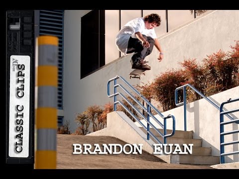 Brandon Euan Skateboarding Classic Clips #133 Long Beach
