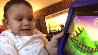 That Time He Loved Playing The Sneezies App With Mimi - 15 Months