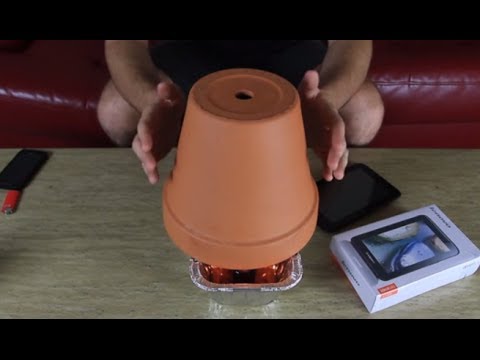 Candle Powered Space Heater