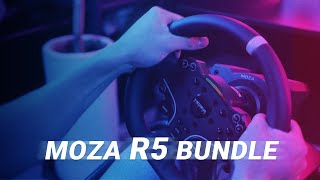 MOZA R5 Entry Level Sim Racing Bundle