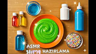 Asmr Sli̇me Hazirlama Vi̇deosu Sli̇me Asmr Funny Ki̇ds Vi̇deo