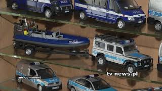 Polish cop shows off hundreds of model police cars