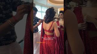 Actress Samantha With Saree D Artist Thiviyan Jayaroopan