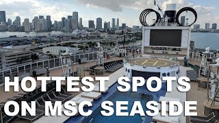 Cool Spots on MSC Seaside Cool Spots on MSC Seaside