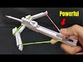 Powerful Paper Compound Crossbow | How to Make a Paper Crossbow That Shoots | Easy Tutorial