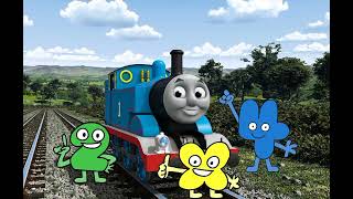 Thomas Meets Up With 4, 2, & X Concept For Trainboy59Rjjamesstudio