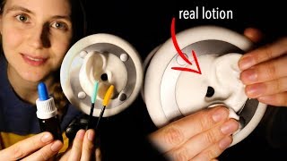 ASMR 3Dio LOTION EAR MASSAGE with Brushes & Pipette