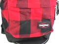 EastPak Pakr Lumbercheck Red Backpack at Yukka