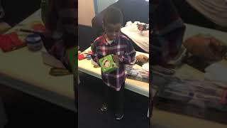 Kid Gets Coal For Christmas