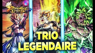 LA MEILLEURE TEAM DE LEGENDS : TRIO LEGENDAIRE! | DRAGON BALL LEGENDS