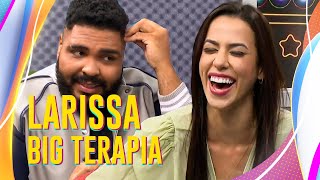 MENTIROSA? LARISSA REVELA SUA ESTRATÉGIA NO GAME PARA O PAULO! | BIG TERAPIA | B