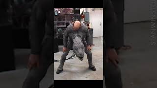 Zathuras Zorgon Test With Derek Mears At Stan Winston Studio