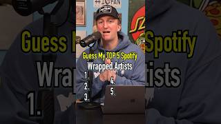 BRIAN’s TOP 5 SPOTIFY WRAPPED ARTISTS!! Can You Guess It?! #shorts #guess #2023 