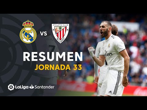 Resumen de Real Madrid vs Athletic Club (3-0)