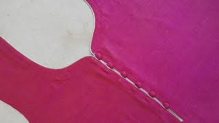 Piping Neck Design With Potli On On Neck Design Neck Design
