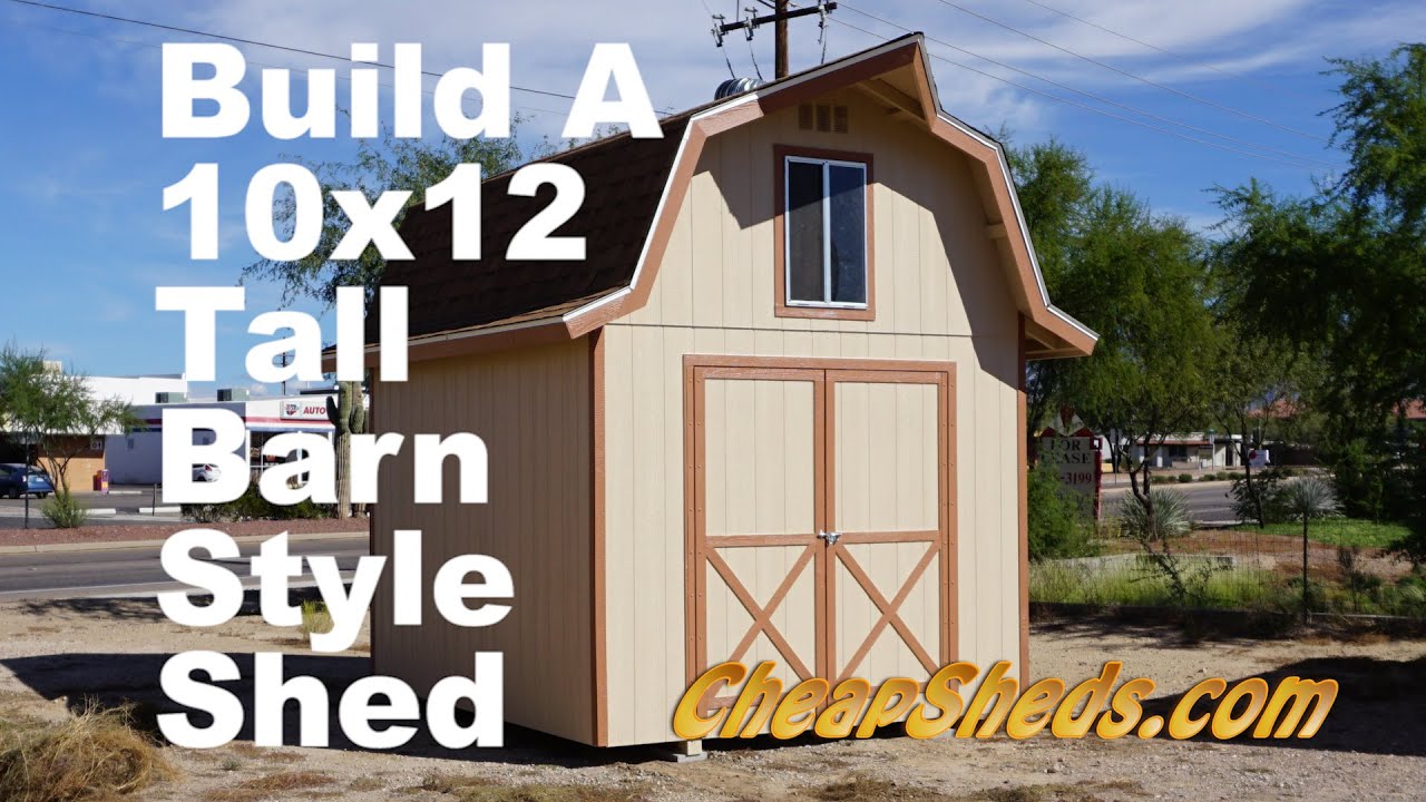 10x12 shed loft
