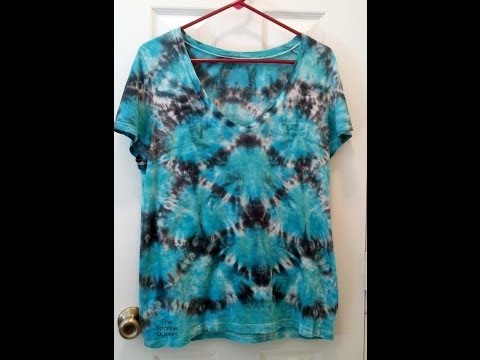 How To: Tie Dye - Fish Scales