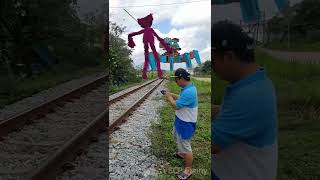 Spider Thomas the tank engine Vs Huggy Wuggy coffin dance