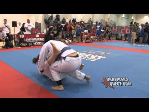 Jessica Rodriguez vs Delaney Owen at Grapplers Quest Fl. State Championships 2012