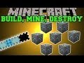 Minecraft: BUILD, MINE, & DESTROY (COMPLETE TONS OF TASKS WITH MAGIC WANDS!) Mod Showcase