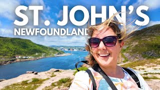 The Best Things To Do In St. Johns, Newfoundland Travel Vlog Of The Must Visit Spots