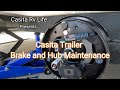 Casita Travel Trailer Hub and Brake Maintenance
