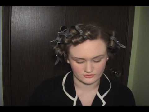 1940s makeup. 1940s Hair/Makeup Tutorial