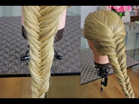Как сделать косой рыбий хвост Как сделать косой рыбий хвост