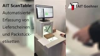 Ait Scantable Deep Learning Lieferscheinerfung Ait Goehner
