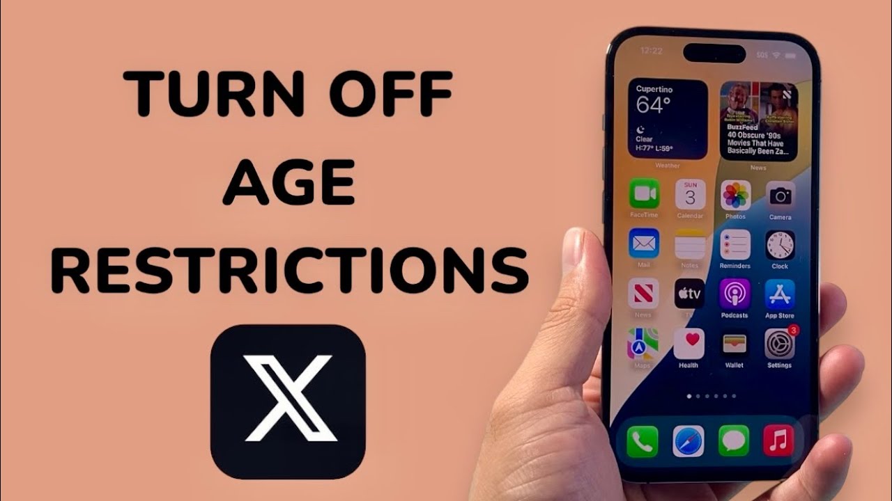 How To Turn Off Age Restrictions On X / Twitter How To Turn Off Age Restrictions On X / Twitter