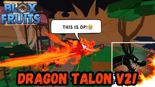 How To Get Dragon Talon V2 Blox Fruits