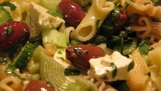 Easy Pasta Salad Recipes - Mediterranean Pasta Salad