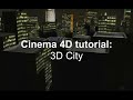 Cinema 4D tutorial: 3D City