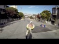 Urban Downhill Racing POV from Top to Bottom