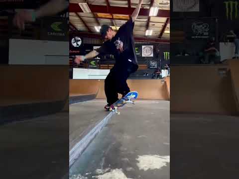 NEVER BEEN DONE: 360 FLIP FRONT CROOK NOLLIE BACKSIDE BIGSPIN OUT - MARCELO PROFETA #SHORTS