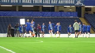 Wcl. Chelsea V. Paris Fc. 15102025. Chelsea Training. Clip.