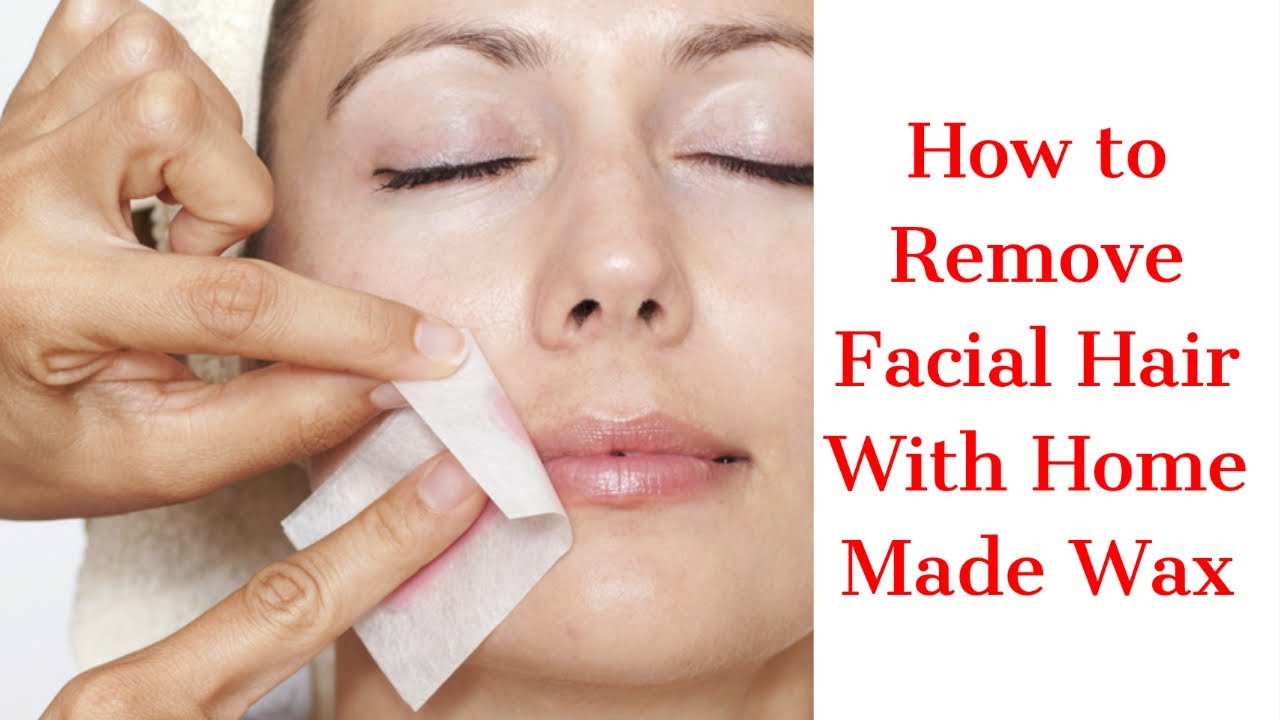 Facial hair natural removal