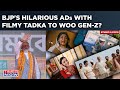 Hilarious BJP Ads With A Filmy Twist: Watch| Saffron Campaign Wooing Gen-Z For Lok Sabha Polls?