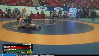 Women Cadet-Jr 152 Melissa Jacobs Minnesota Vs Jerzie Estrada Colorado