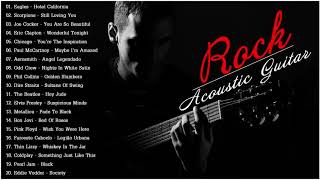 Acoustic Rock Songs Collection - Beatles, Eagles, Eric Clapton Full Album