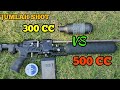 JUMLAH SHOT 300CC VS 500Cc