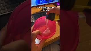 Traş Köpüğünden Slime Yapımı