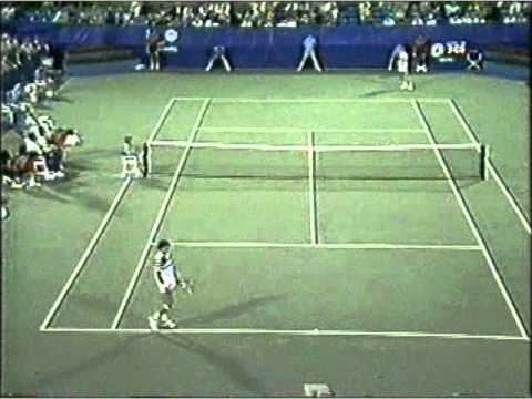 Jimmy コナーズ vs Brad Gilbert 全米オープン 1987