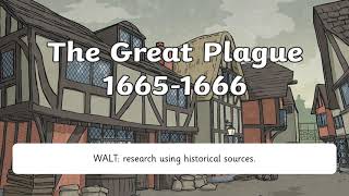 14/01/21 Topic - The Great Plague, Lesson 1