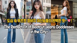 The Perfect Fit Of Bootcut Jeans Goddesses In The City