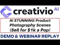 Creativio AI Review Demo Webinar Replay Bonus - Elevate Your Visual Content