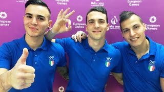 Baku 2015 - Lo spirito di Squadra e le perle di Serguei Baku 2015 - Lo spirito di Squadra e le perle di Serguei